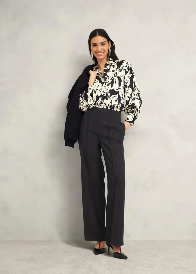 Women Tessington Trousers Black Hobbs Trousers