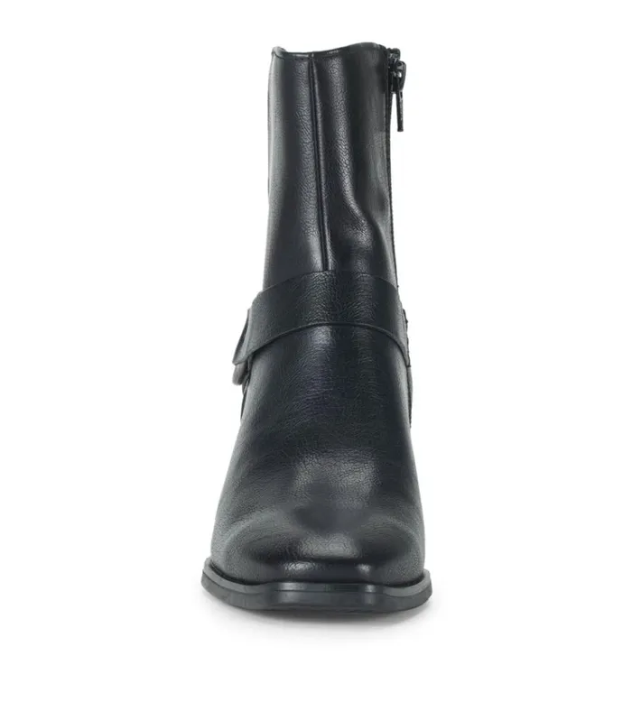 Women Tiana Block Heel Bootie Black Baretraps Booties