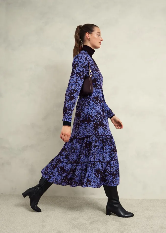 Women Tillie Dress Navy Hobbs Dresses and Jumpsuits