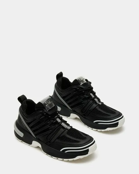 Women TOMMY BLACK MULTI Black Multi Steve Madden Sneakers