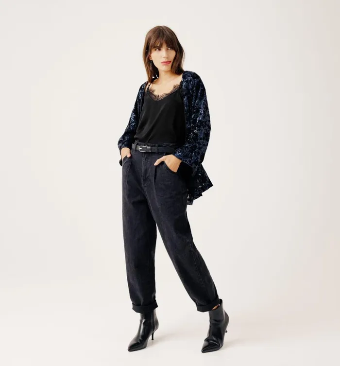 Women Top 8211 Black Promod Tops Women Top 8211 Black Promod Tops