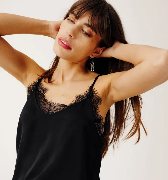 Women Top 8211 Black Promod Tops Women Top 8211 Black Promod Tops
