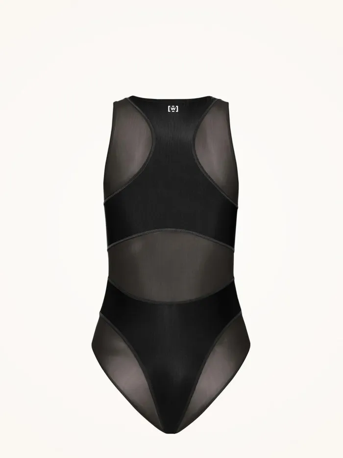 Women Tops and Bodysuits Wolford Active Flow Body Black