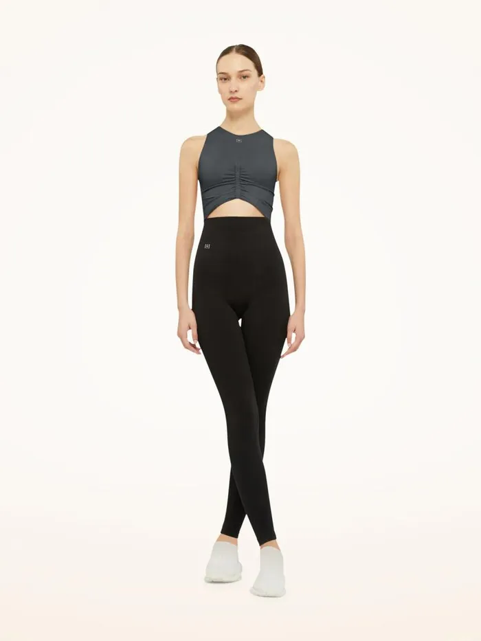 Women Tops and Tshirts Wolford Body Shaping Top Sleeveless Titanium