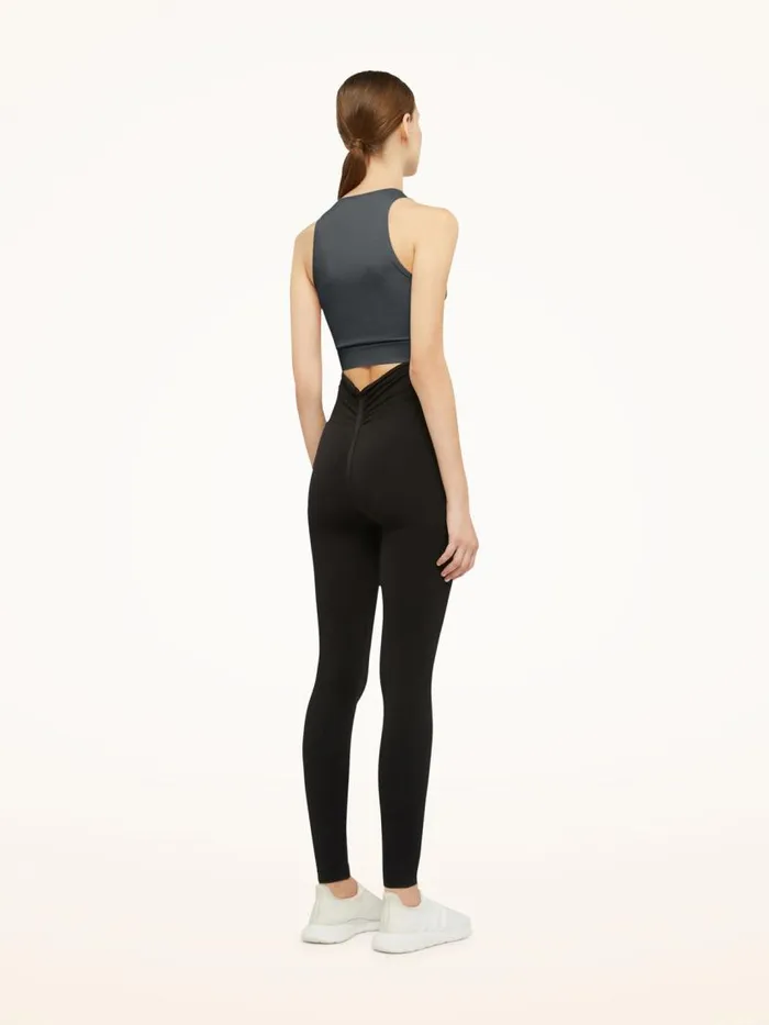 Women Tops and Tshirts Wolford Body Shaping Top Sleeveless Titanium
