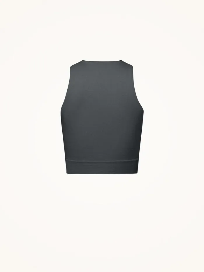 Women Tops and Tshirts Wolford Body Shaping Top Sleeveless Titanium