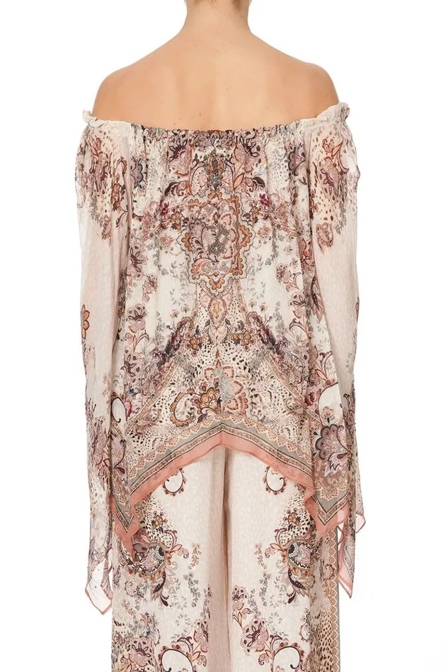 Women Tops Camilla Handkerchief Hem Blouse Tales Of Talitha