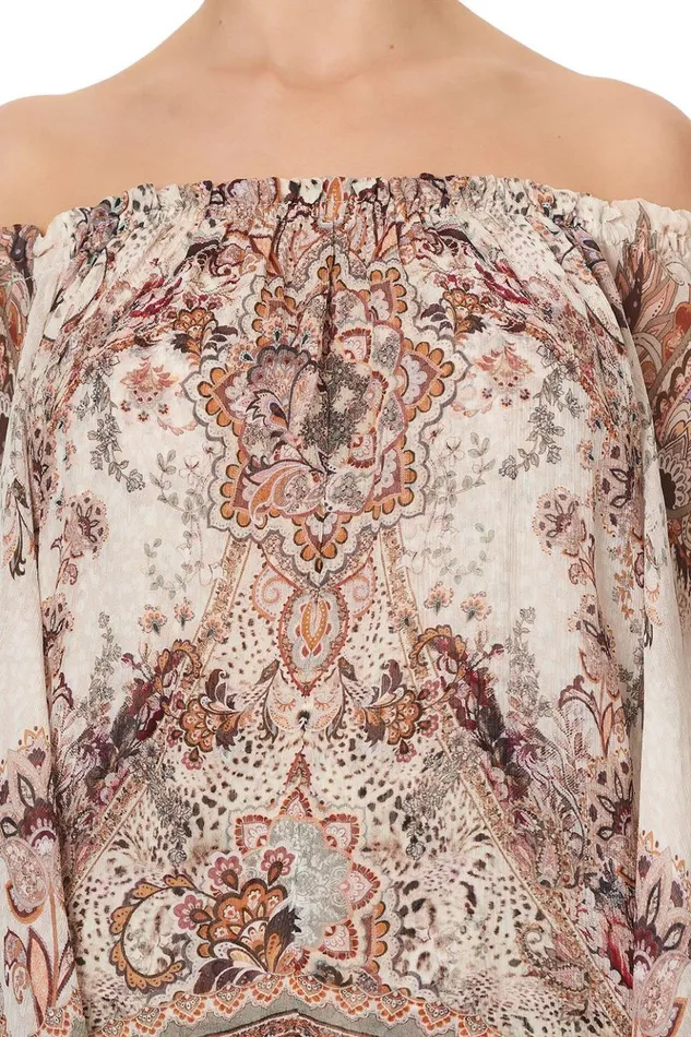 Women Tops Camilla Handkerchief Hem Blouse Tales Of Talitha