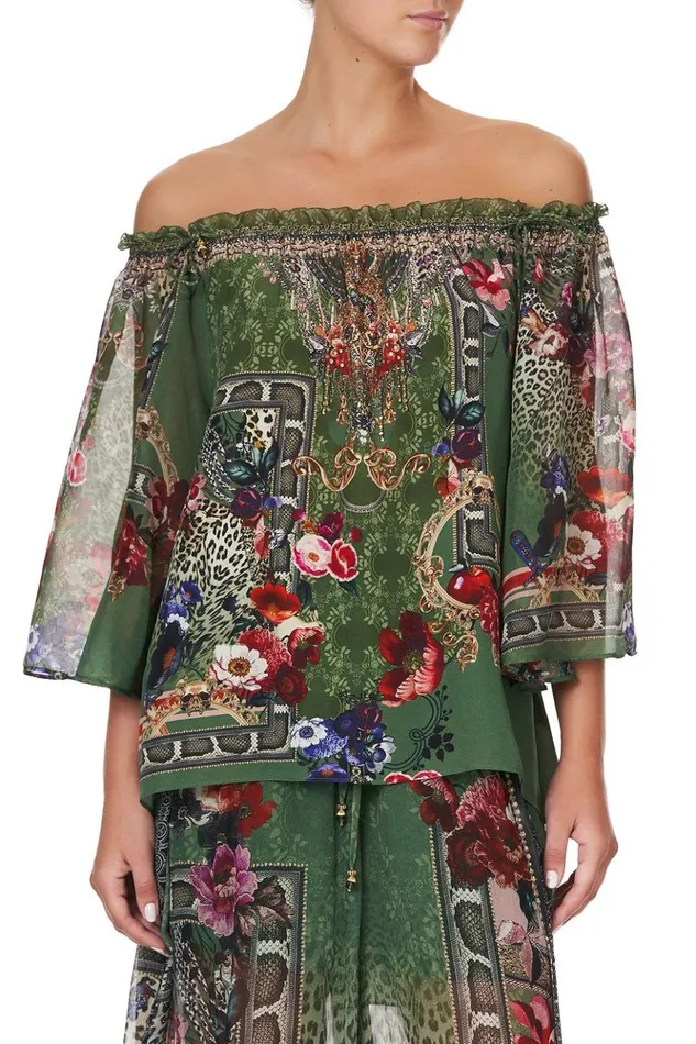 Women Tops Camilla Off Shoulder Flare Blouse Tales Of Time