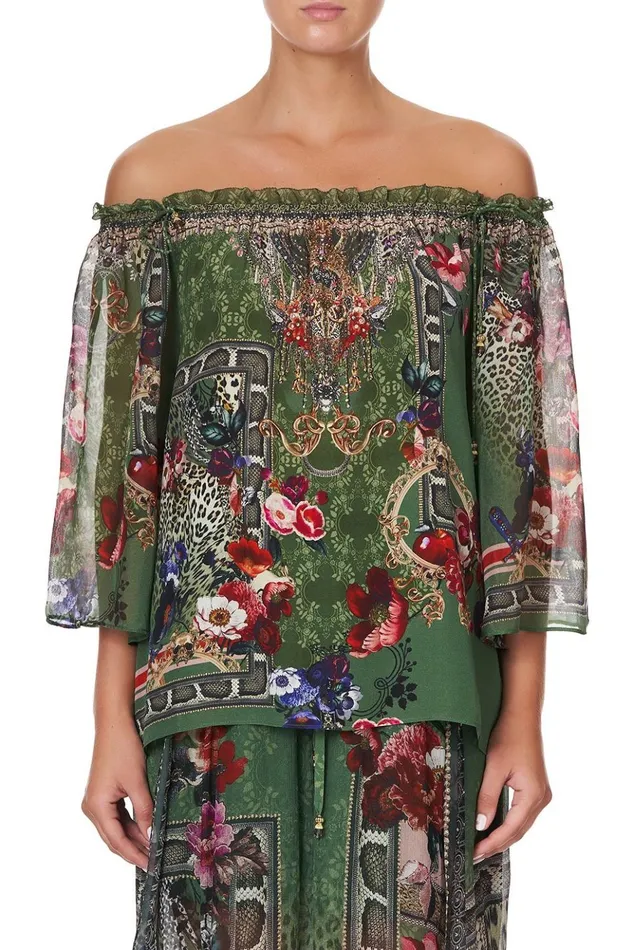 Women Tops Camilla Off Shoulder Flare Blouse Tales Of Time