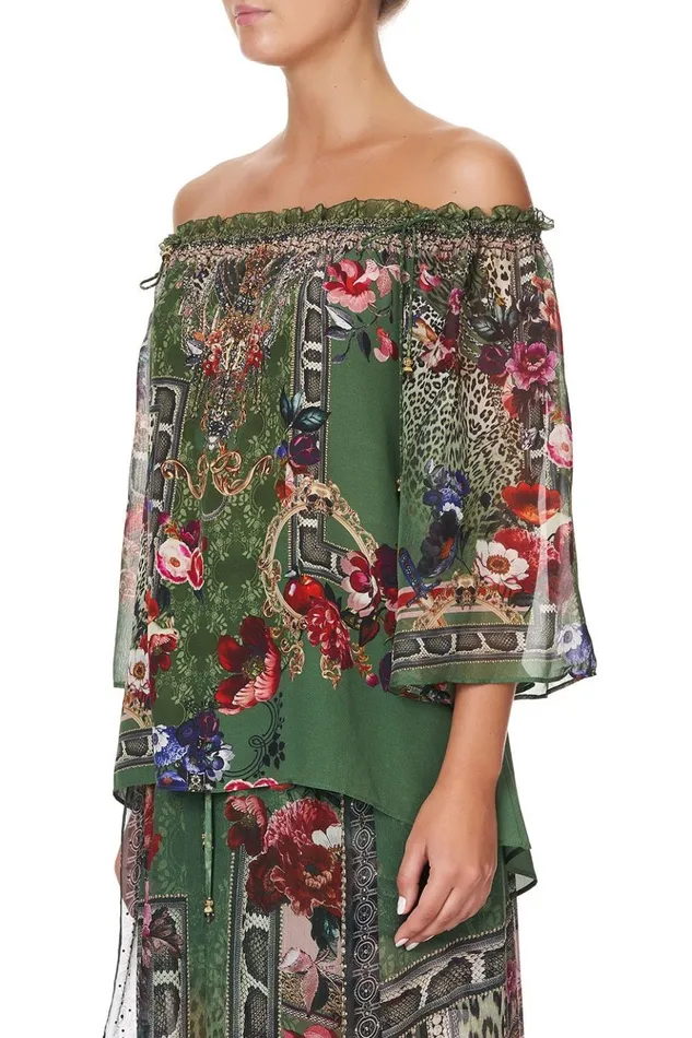 Women Tops Camilla Off Shoulder Flare Blouse Tales Of Time
