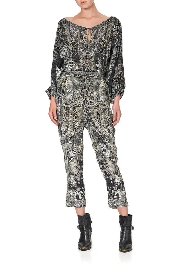 Women Tops Camilla Raglan Sleeve Blouse With Cuff One Tribe