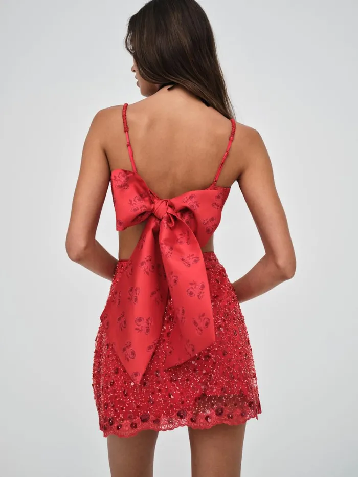 Women Tops For Love and Lemons Lillian Corset Top Red Women Tops For Love and Lemons Lillian Corset Top Red