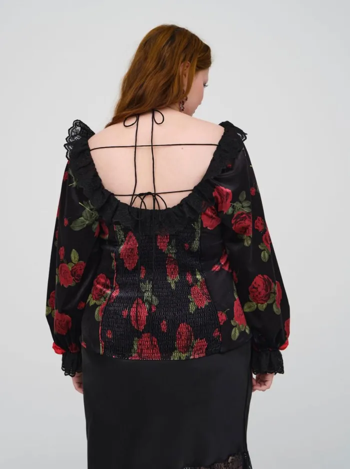 Women Tops For Love and Lemons Yara Top Black Women Tops For Love and Lemons Yara Top Black