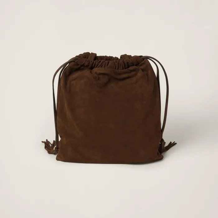 Women Totes Miu Miu Joie Suede Bag Cocoa Brown Women Totes Miu Miu Joie Suede Bag Cocoa Brown