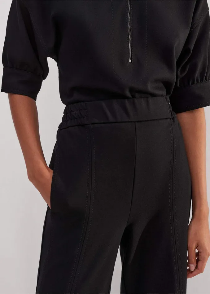 Women Travel Tailoring WideLeg Pant Swing Top Coord MEEM