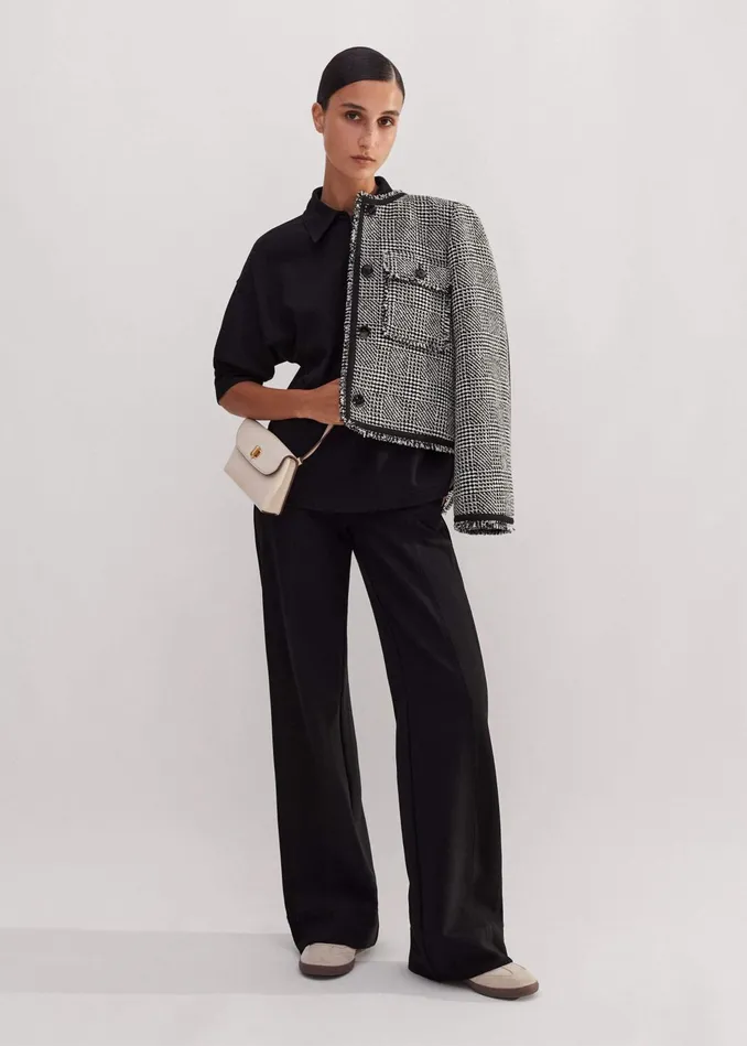 Women Travel Tailoring WideLeg Pant Swing Top Coord MEEM