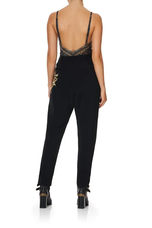 Women Trousers and Leggings Camilla Basic Drop Crotch Pant Wise Wings