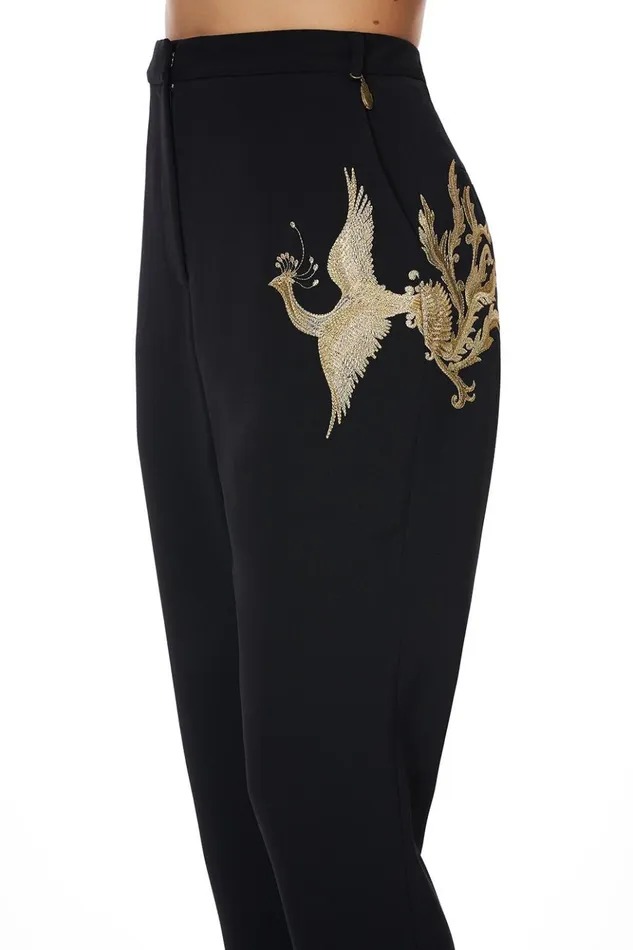 Women Trousers and Leggings Camilla Basic Drop Crotch Pant Wise Wings