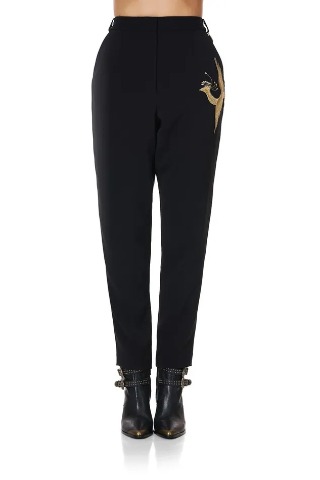 Women Trousers and Leggings Camilla Basic Drop Crotch Pant Wise Wings