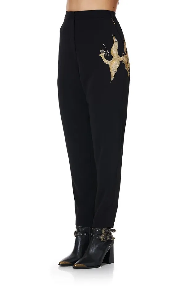 Women Trousers and Leggings Camilla Basic Drop Crotch Pant Wise Wings