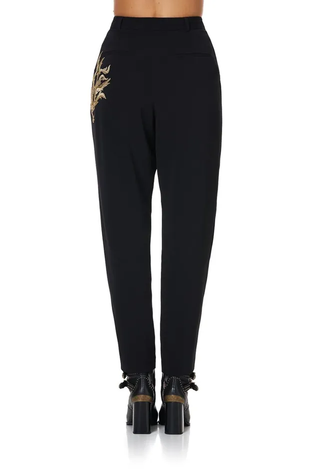 Women Trousers and Leggings Camilla Basic Drop Crotch Pant Wise Wings