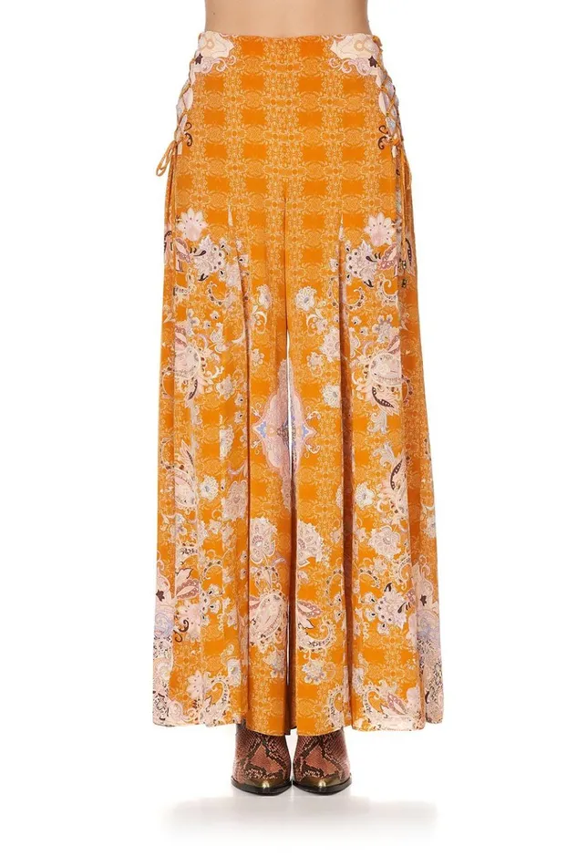 Women Trousers and Leggings Camilla Flares With Lace Up Side Marrakesh Maiden