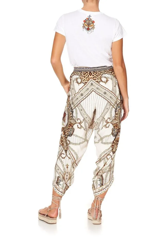Women Trousers and Leggings Camilla Gathered Wrap Front Trouser Mind Your Manor