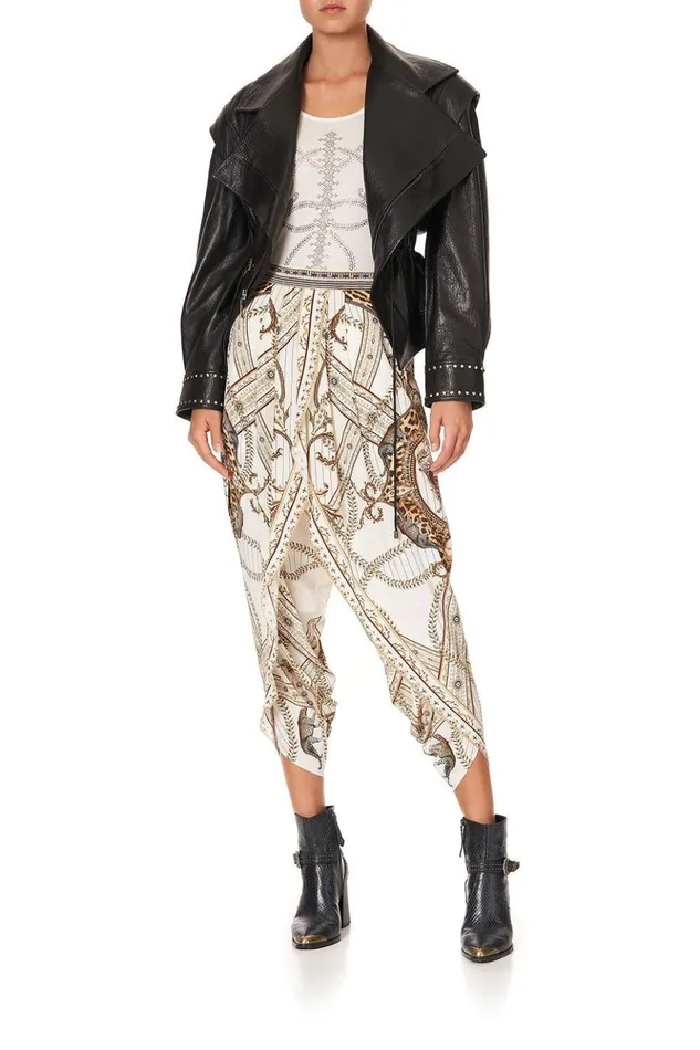 Women Trousers and Leggings Camilla Gathered Wrap Front Trouser Mind Your Manor