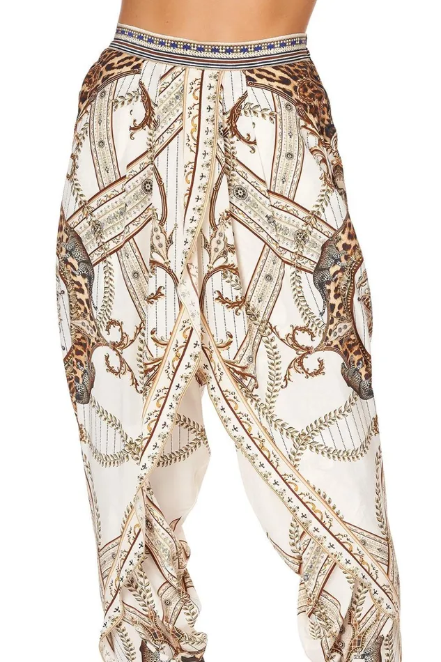 Women Trousers and Leggings Camilla Gathered Wrap Front Trouser Mind Your Manor