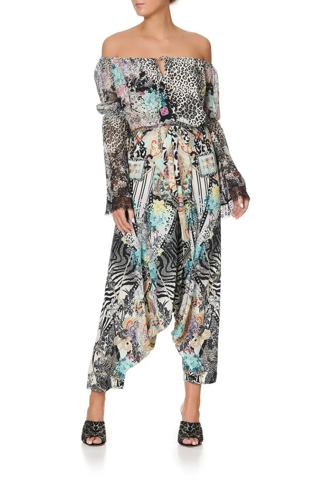 Women Trousers and Leggings Camilla Harem Pants Think Kinks