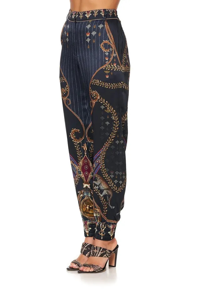 Women Trousers and Leggings Camilla Jogger With Encased Elastic Cuff Dining Hall Darling