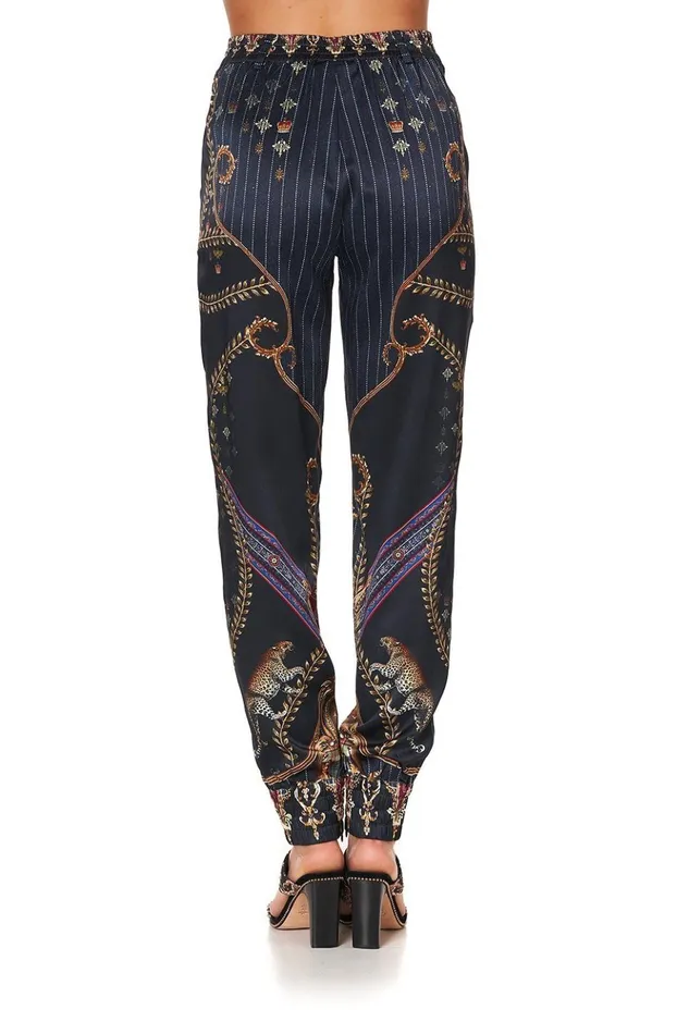 Women Trousers and Leggings Camilla Jogger With Encased Elastic Cuff Dining Hall Darling