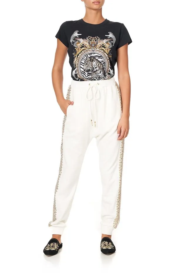 Women Trousers and Leggings Camilla Side Panel Pant Gates Of Glory