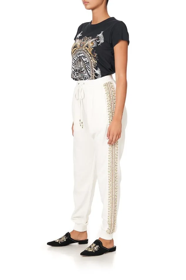 Women Trousers and Leggings Camilla Side Panel Pant Gates Of Glory