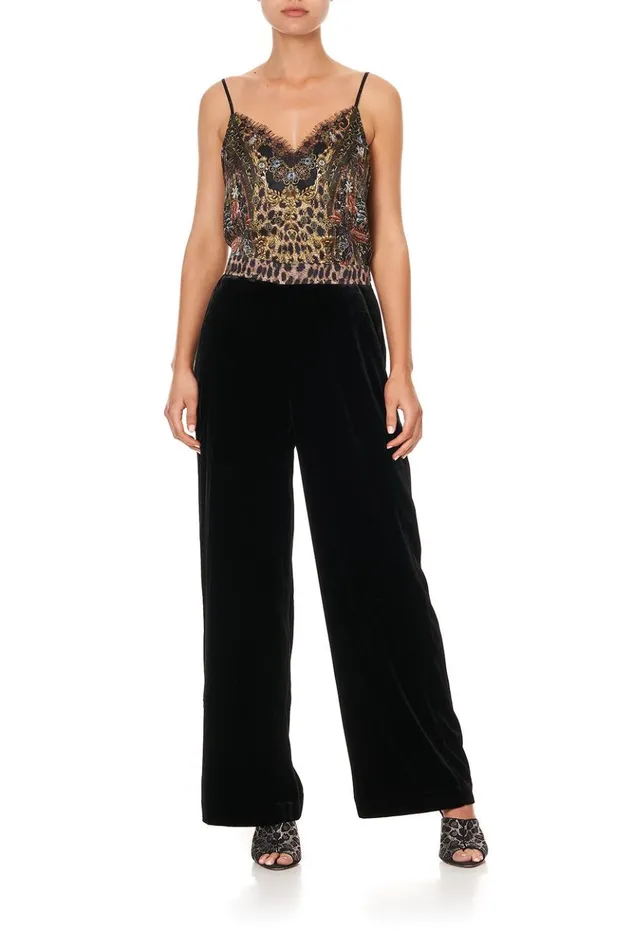 Women Trousers and Leggings Camilla Straight Leg Relaxed Trouser Abingdon Palace