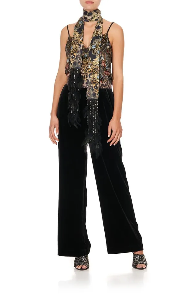 Women Trousers and Leggings Camilla Straight Leg Relaxed Trouser Abingdon Palace