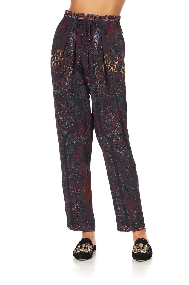 Women Trousers and Leggings Camilla Tuck Front Harem Pant The Smoking Lounge
