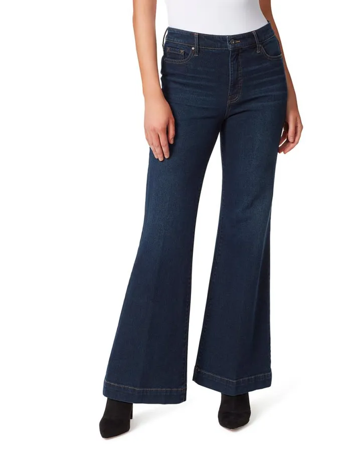 Women True Love Wide Leg Trouser Jeans In Ditto Jessica Simpson Denim