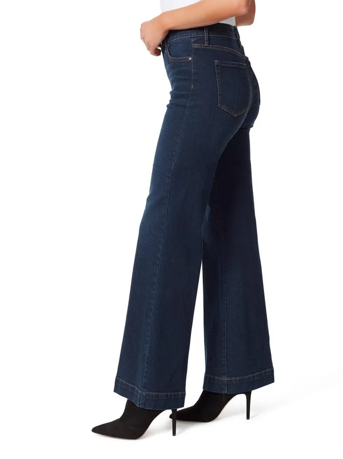 Women True Love Wide Leg Trouser Jeans In Ditto Jessica Simpson Denim