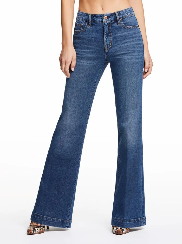 Women True Love Wide Leg Trouser Jeans In Sia Jessica Simpson Denim