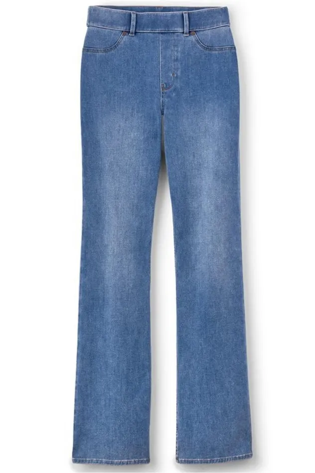 Women Ultimate Denim PullOn Bootcut Jeans Black Soft Surroundings Jeans Women Ultimate Denim PullOn Bootcut Jeans Black Soft Surroundings Jeans