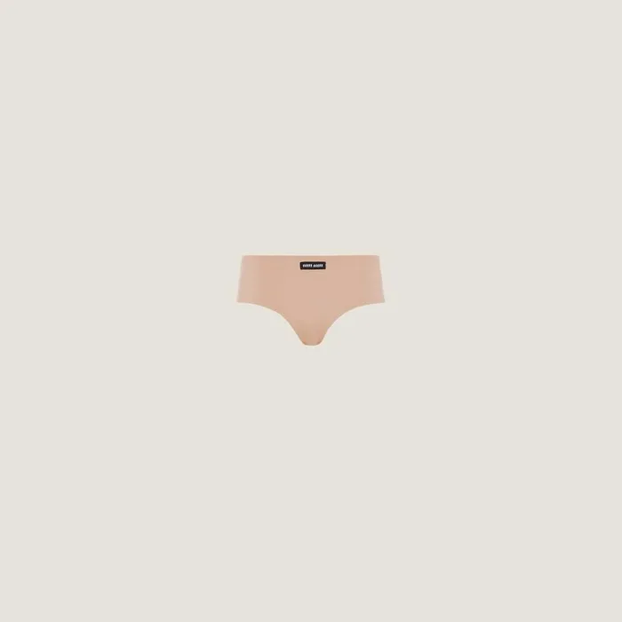 Women Underwear And Beachwear Miu Miu Jersey Panty With Logo Powder Pink