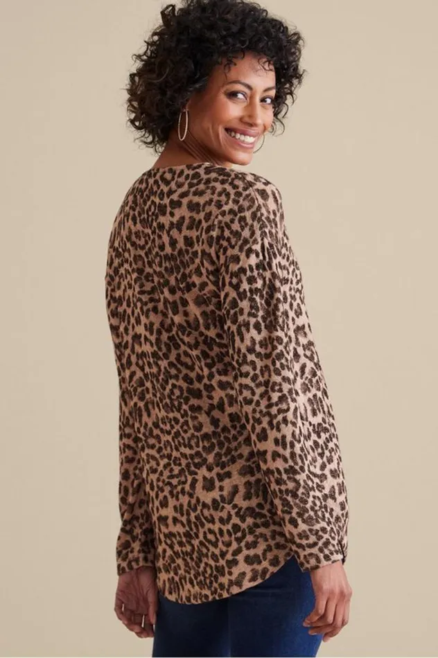 Women Valentina Zip Sweater Sangria Red Soft Surroundings Tops