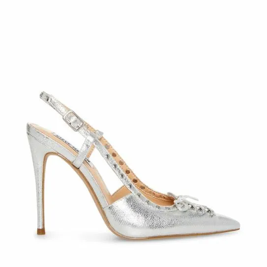 Women VIVANT SILVER Silver Steve Madden Heels