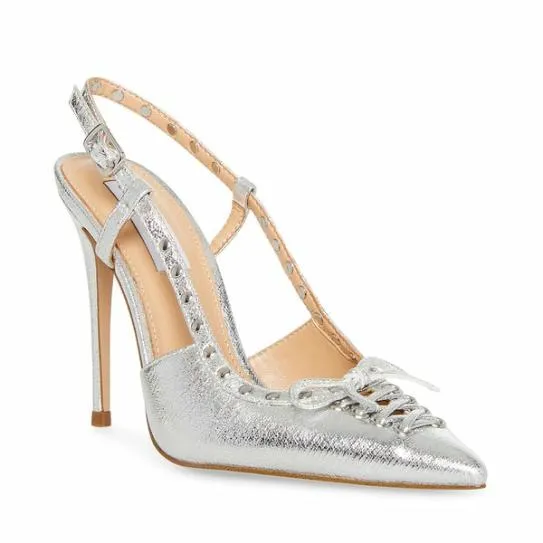 Women VIVANT SILVER Silver Steve Madden Heels Women VIVANT SILVER Silver Steve Madden Heels