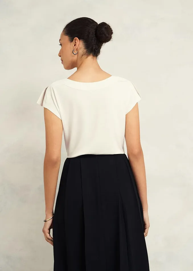 Women Viviana Top Ivory Hobbs Tops