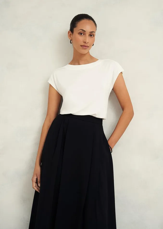 Women Viviana Top Ivory Hobbs Tops