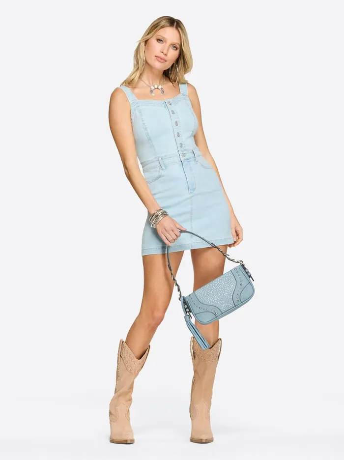 Women Wanda Dress In Buttercup Jessica Simpson Denim