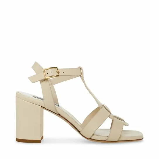 Women WAVERLY BONE LEATHER Bone Leather Steve Madden Heels